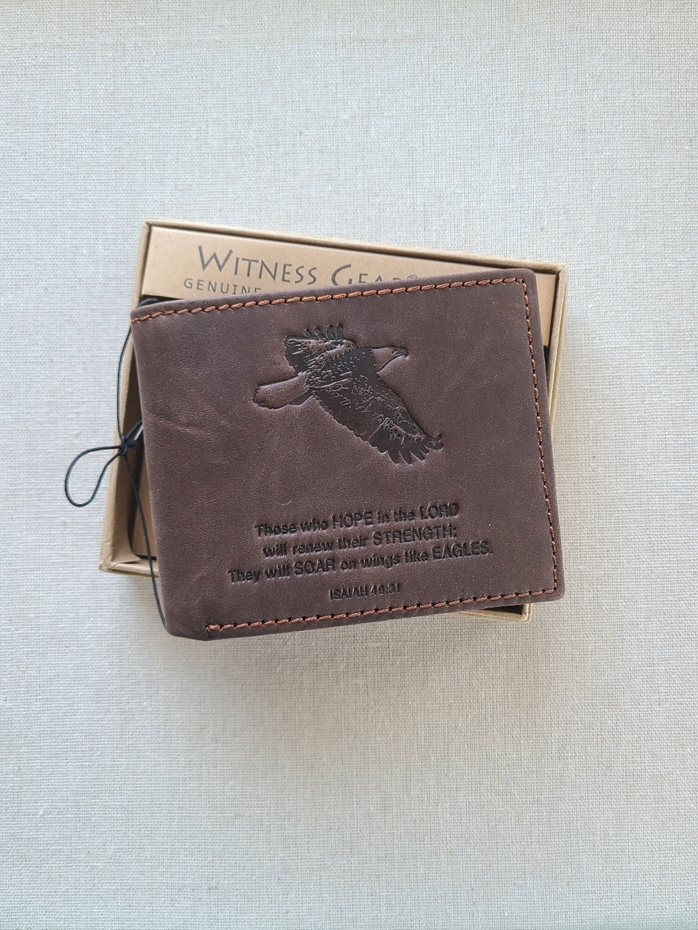 Genuine Leather Witness Gear Wallet